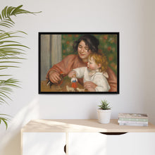 El niño con juguetes de Pierre-Auguste Renoir, Gabrielle y el hijo del artista, Jean (1895-1896) 