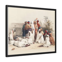 In the slave market at Cairo illustration by David Roberts (1796–1864)
