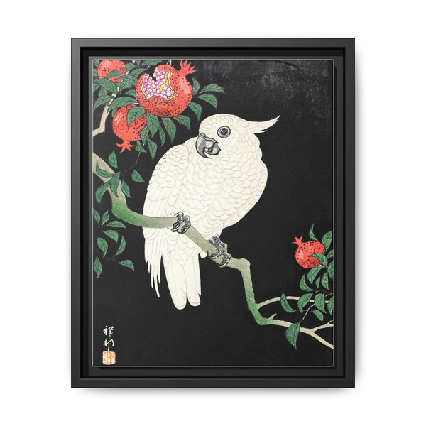 Cockatoo and Pomegranate by Ohara Koson (1877–1945)