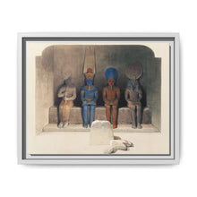 Sanctuary of the Temple of Aboo Simbel Nubia illustration by David Roberts (1796–1864) - NOMADEN ART GALLERY