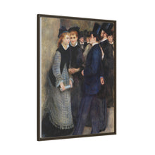 Leaving the Conservatory (La Sortie du conservatoire) (1876–1877)b by Pierre-Auguste Renoir