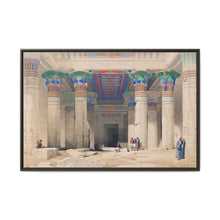 Grand Portico of the Temple of Philae Nubia illustration by David Roberts (1796–1864) - NOMADEN ART GALLERY