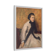 Retrato de una mujer de gris (ca. 1685) de Edgar Degas 