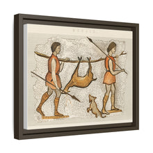 Hunter-Gatherer Mosaic: Vintage Encyclopaedia Art (1891)
