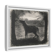 Foal, Le Poulain (ca. 1882–1883) by Georges Seurat