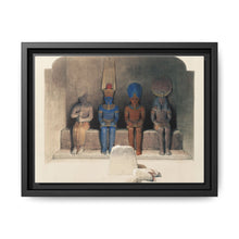Sanctuary of the Temple of Aboo Simbel Nubia illustration by David Roberts (1796–1864) - NOMADEN ART GALLERY