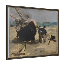 Tarring the Boat (Le Bateau goudronné) de Édouard Manet