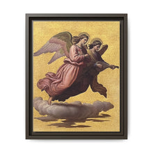 Two angels floating (1865) tempera art by Johann von Schraudolph - NOMADEN ART GALLERY