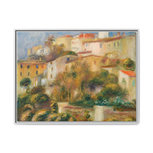 Houses on a Hill (Groupe de maisons sur un coteau) by Pierre Auguste Renoir - NOMADEN ART GALLERY