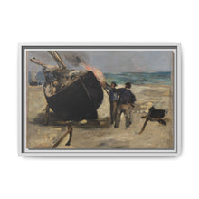 Tarring the Boat (Le Bateau goudronné) by Édouard Manet - NOMADEN ART GALLERY