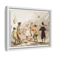 Illustration of the fool plough from The Costume of Yorkshire (1814) by George Walker