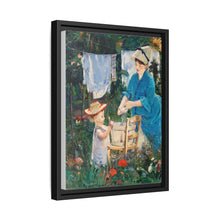 Lavandería (Le Linge), (1875) de Édouard Manet