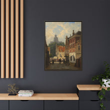 Dutch Street Scene (c. 1850–55) by Cornelis Springer