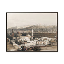 Suez Desert View: Cairo's Citzenib Gate by David Roberts - Antique Wall Art - NOMADEN ART GALLERY