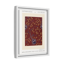 Estampado de pochoir con estampado de flores Art Nouveau en estilo oriental. Original de nuestra propia edición de 1914 de Samarkande.