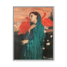 Young Woman with Ibis (ca. 1860–1862) by Edgar Degas - NOMADEN ART GALLERY
