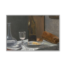 Claude Monet's Still Life with Bottle, Carafe, Bread, and Wine (ca. 1862-1863) - NOMADEN ART GALLERY