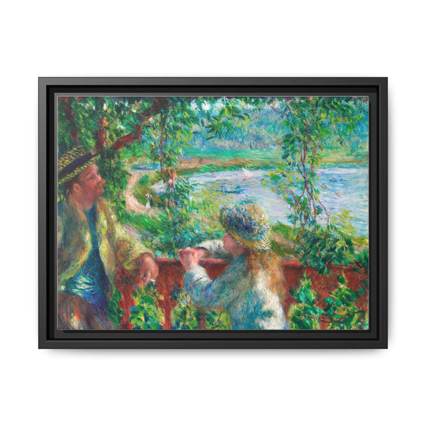 Near the Lake (1879–1890) by Pierre-Auguste Renoir - NOMADEN ART GALLERY