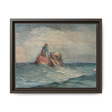 Hauling in the Nets (1887) by Winslow Homer - NOMADEN ART GALLERY