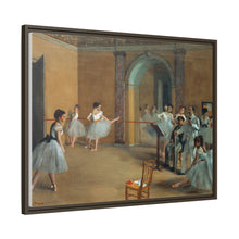 Edgar Degas's The Dance Foyer at the Opera on the rue Le Peletier (1872)