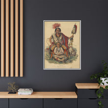 Keokuk, Chief of the Sacs and Foxes (1838) by Alfred Hoffy, Charles Bird King