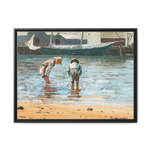 Boys Wading (1873) by Winslow Homer - NOMADEN ART GALLERY