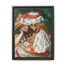 Two Girls Reading (c. 1890–1891) by Pierre-Auguste Renoir - NOMADEN ART GALLERY