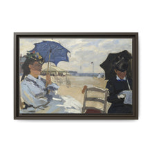Claude Monet's The Beach at Trouville (1870) - NOMADEN ART GALLERY