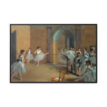 Edgar Degas's The Dance Foyer at the Opera on the rue Le Peletier (1872) - NOMADEN ART GALLERY
