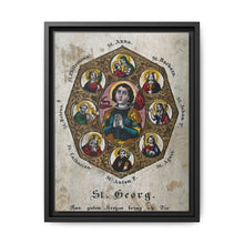 Saint George and Saint Antony of Padua, Saint Catherine of Alexandria, Saint Peter the Apostle, Saint Philomena, Saint Anne, Saint Barbara, Saint John the Baptist and Saint Agnes - NOMADEN ART GALLERY