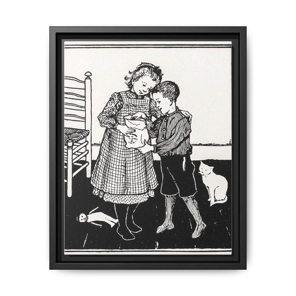 A boy and a girl by Julie de Graag