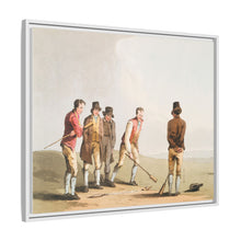 Illustration of nor and spell from The Costume of Yorkshire (1814) by George Walker