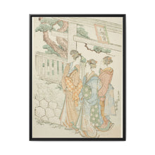Visitors to the Hachiman shrine by Katsushika Hokusai - NOMADEN ART GALLERY