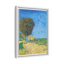 Vincent van Gogh's Avenue at Arles with houses (1888) - NOMADEN ART GALLERY