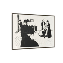 Death in the Sickroom (1896) by Edvard Munch - NOMADEN ART GALLERY