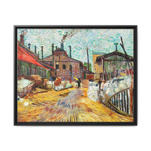 The Factory (1887) by Vincent Van Gogh - Timeless Wall Art Canvas - NOMADEN ART GALLERY