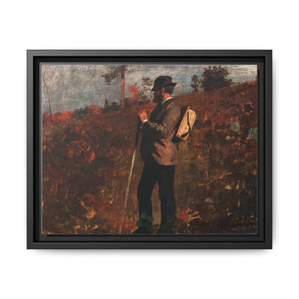 Man with a Knapsack (1873) by Winslow Homer - NOMADEN ART GALLERY