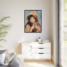 Mädchen mit rosa Haube (Jeune fille au chapeau rose) (1894) von Pierre-Auguste Renoir