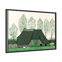 Farmhouse with thatched roof (1919) by Julie de Graag