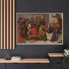 A Franciscan Monk Preaching (ca. 1515-1525 (Renaissance) by School of the Romagna