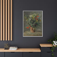 Flores en un jarrón (c. 1866), cuadro de alta resolución de Pierre-Auguste Renoir 