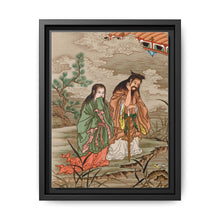 Chinese tales, vintage Japanese painting by G.A. Audsley - NOMADEN ART GALLERY