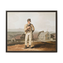 Illustration of moor guide from The Costume of Yorkshire (1814) by George Walker - NOMADEN ART GALLERY