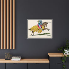 French Knight, 14th Century: Vintage Equestrian Art by Paul Mercuri (1860)