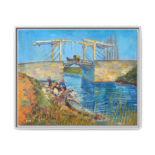 Vincent van Gogh's The Langlois Bridge at Arles with Women Washing (1888) - NOMADEN ART GALLERY