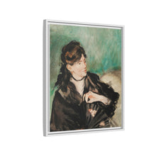 Retrato de Berthe Morisot con un abanico (1874) de Édouard Manet.