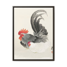 Chicken and cock (1900 - 1936) by Ohara Koson