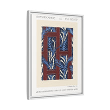 Estampado de pochoir con estampado de flores Art Nouveau en estilo oriental. Original de nuestra propia edición de 1914 de Samarkande.