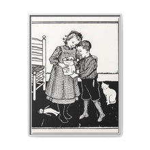A boy and a girl by Julie de Graag - NOMADEN ART GALLERY