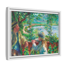 Cerca del lago (1879-1890) de Pierre-Auguste Renoir